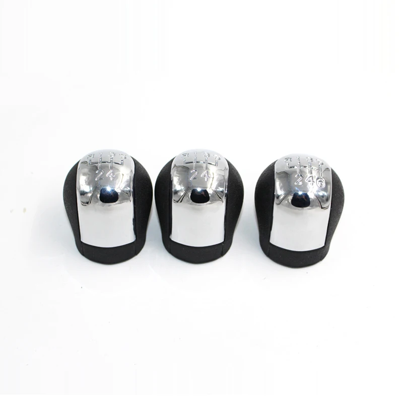 For OPEL VECTRA C SIGNUM 2002 2003 2004 2005 Chrome 5 6 Speed Car Shift Gear Knob Handball Cover Styling Accessories | Автомобили и