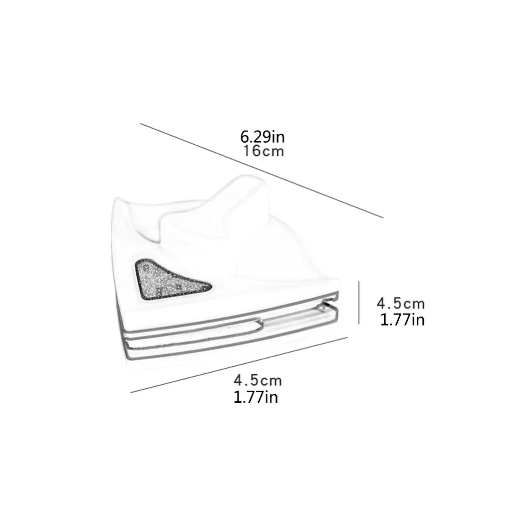 

Magnetic Window Wiper Glass Cleaner Brush Tool Double Side Magnetic Brush Window Glass Brush for Washing Cleaning Tool