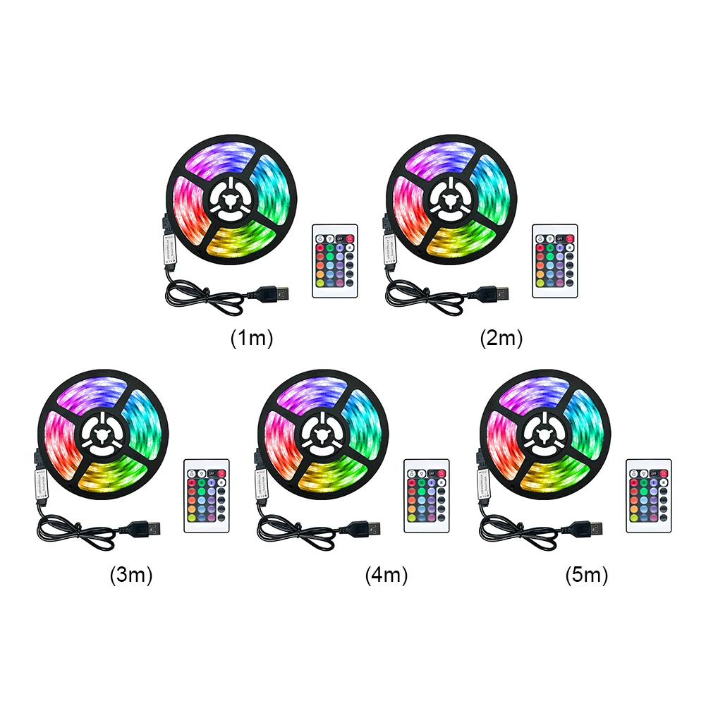 Цветная RGB светильник та с USB-разъемом для подсветсветильник телевизора |