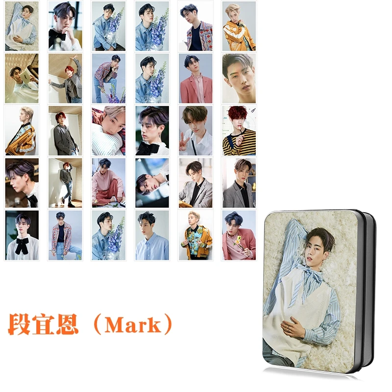 Третий альбом Kpop GOT7 &ltподарок: вы&gt Полароид фото ЛОМО карточка K-pop подарки для