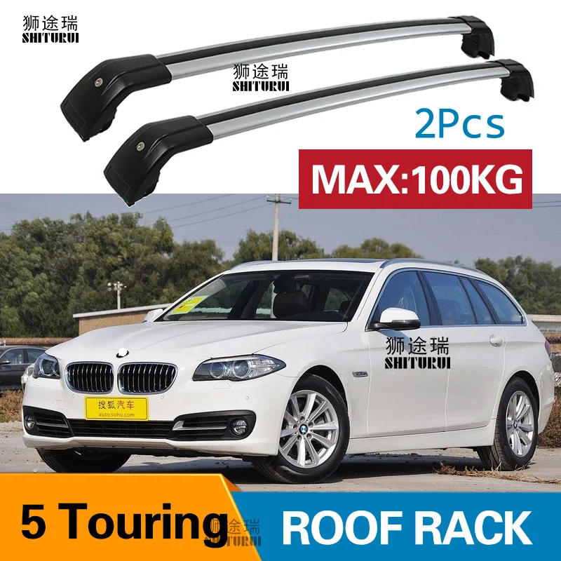 Кровельные рейки для BMW 5 Series Touring wagon dr Estate F11 2011 2017 боковые из алюминиевого сплава