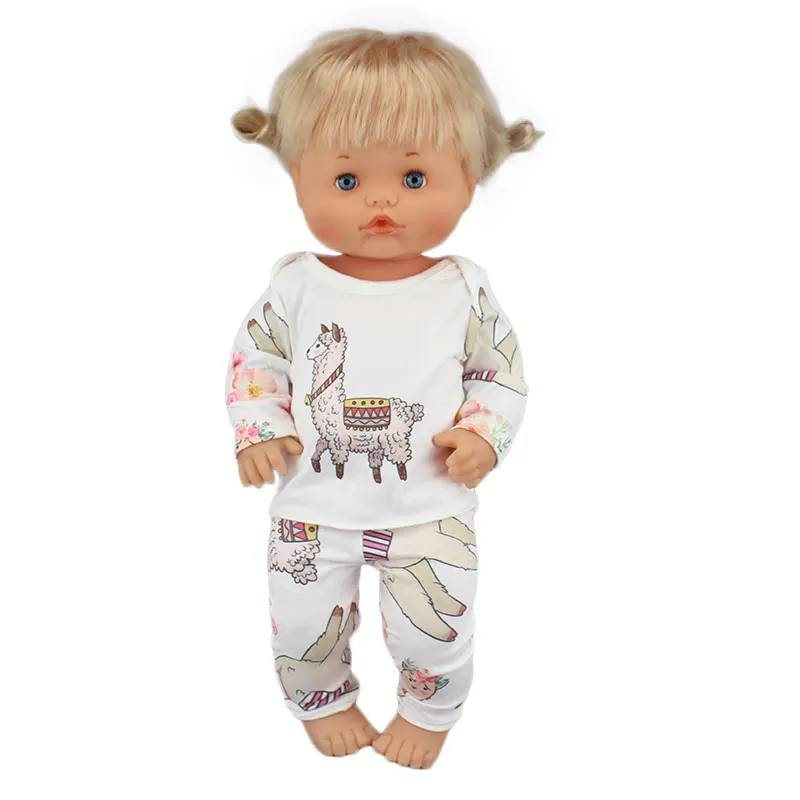 Новая Милая одежда Размеры: 40 см 41 кукла Nenuco Ropa y su Hermanita фиолетовая с длинным