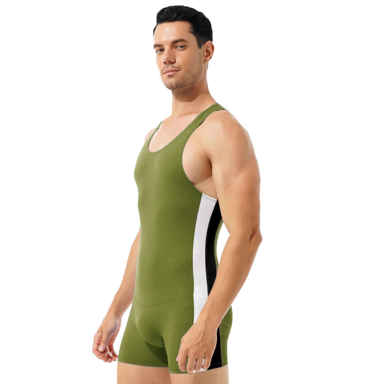 Мужское боди без рукавов с круглым вырезом | Тематическая одежда и униформа