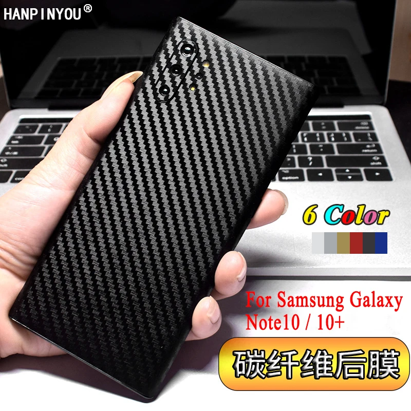 Для Samsung Galaxy Note20 Note10 S20 Ultra S10 S10e S9 S8 Plus Note9 Новая задняя крышка Задняя Наклейка 3D