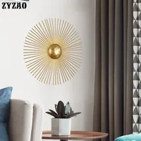 Nordic Postmodern Wall Lamp Minimalist Luxury Art Style Designer Wall Light Fixtures Living Room Decoration Bedroom Bedside Lamp