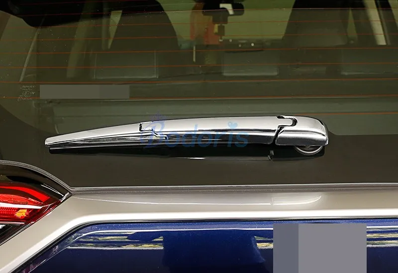 

Для Toyota RAV4 XA50 2019 стайлинга автомобилей Яркий глянцевый хром задний стеклоочиститель Наборы покрытие лобового стекла стеклоочистителя ветр...