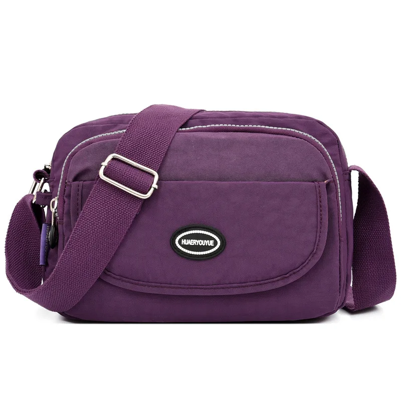 

Women Bag Crossbody Messenger Bag for Women Lightweight Waterproof Nylon Lady Handbag Zipper Shoulder Bag bolsa Sac A Main Femme