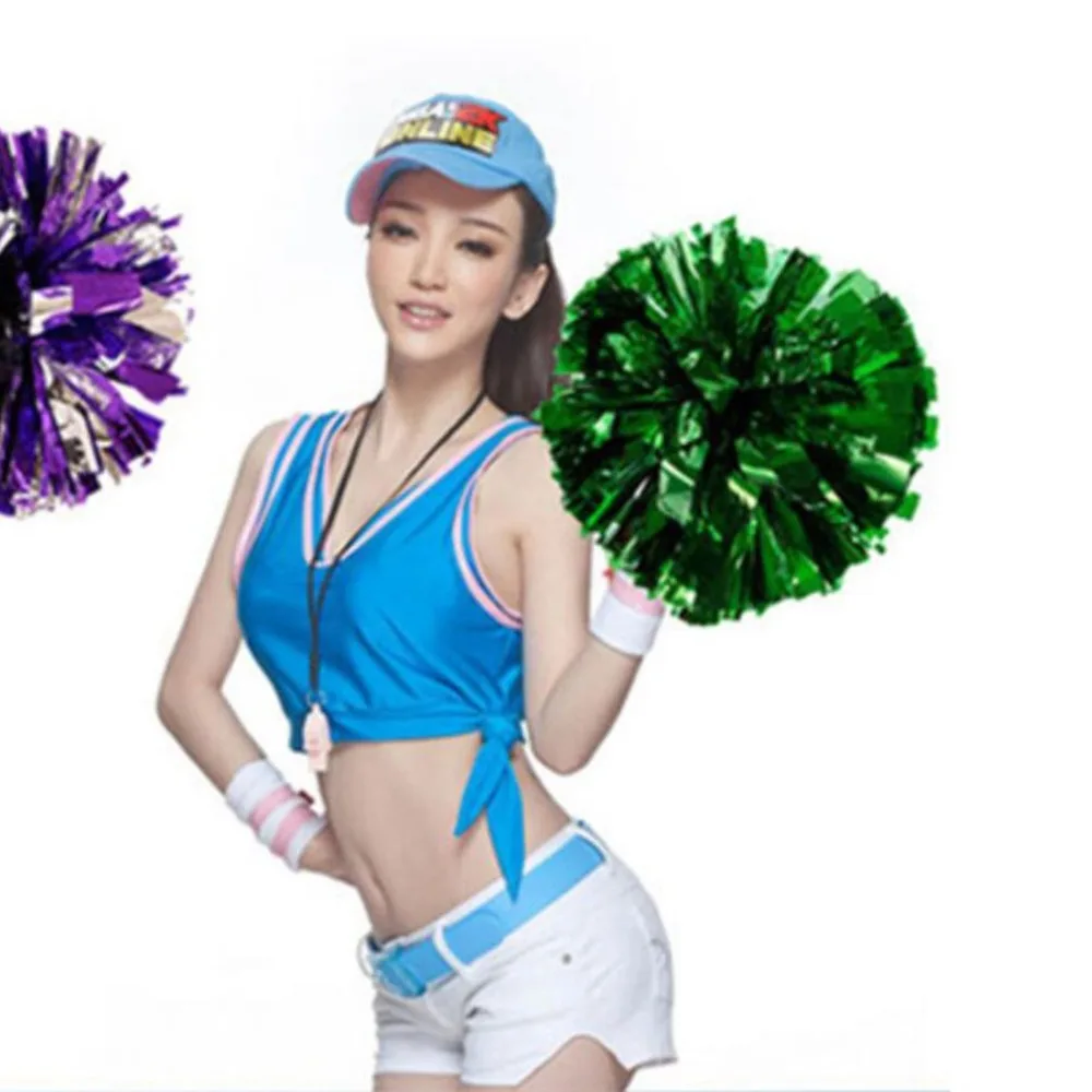 

Competition Cheerleading Flower Ball Light Up Party Fancy Pom Poms Modish Cheer Dance Soccer basketball match Sport flower