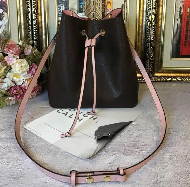 

Fast Noe bucket Bags highest Quality Purses Ladies Handbag real cowhide leather noe mm