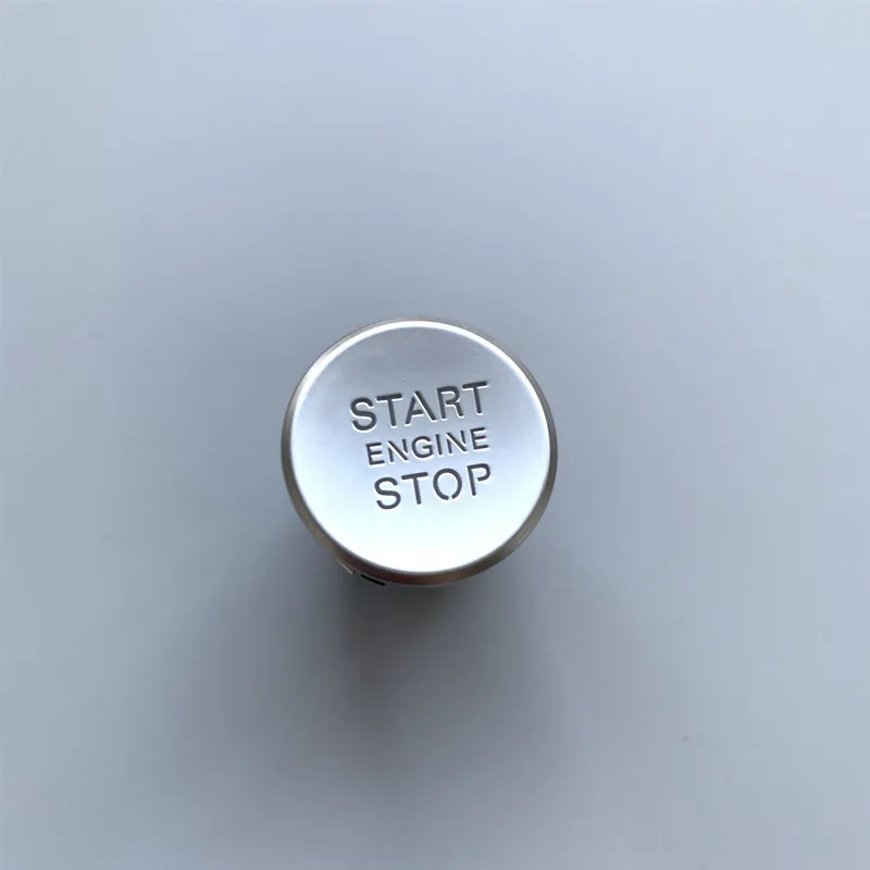 LHD кнопка запуска и остановки двигателя хромированный переключатель для AUDI A6 C7 A7