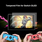 Защитная пленка для экрана, аксессуары для игровой консоли Nintendo Switch OLED, защита от царапин