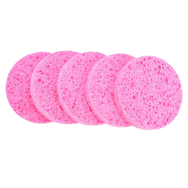 

5pcs Soft Facial Cleaning Sponge Pad Facial Washing Cleaning Beauty Sponge Cleanser Sponge Puff Facial Tools