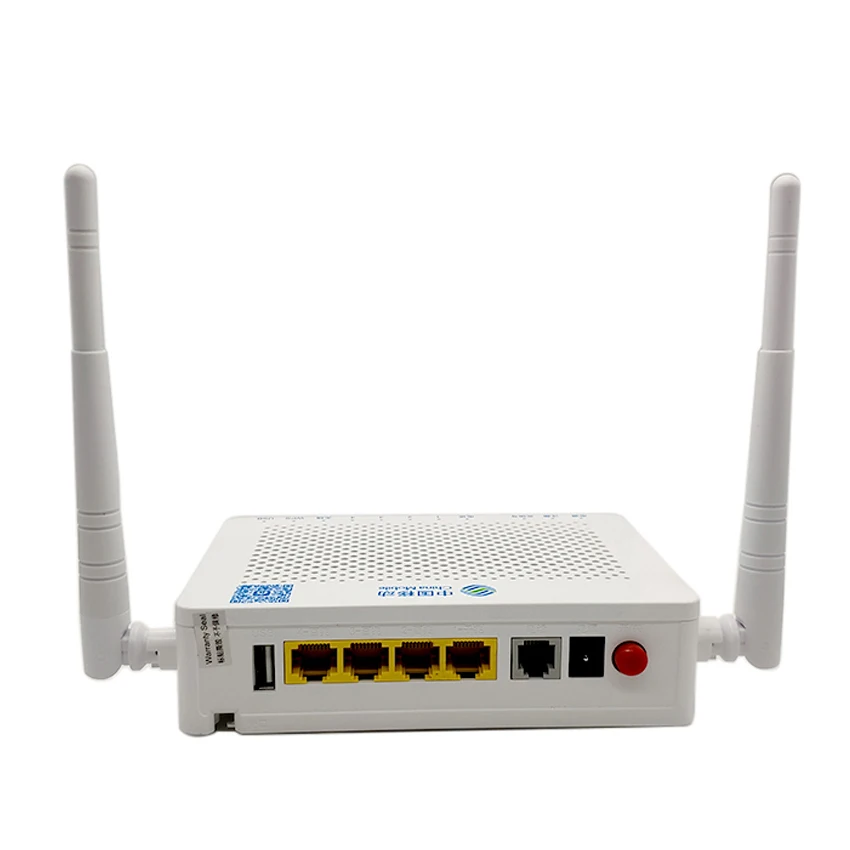 Оптоволоконный модем FTTH Gpon Onu ZTE Телеком F663NV3A роутер 1GE + 3FE LAN 1 голос 2 4G применим к