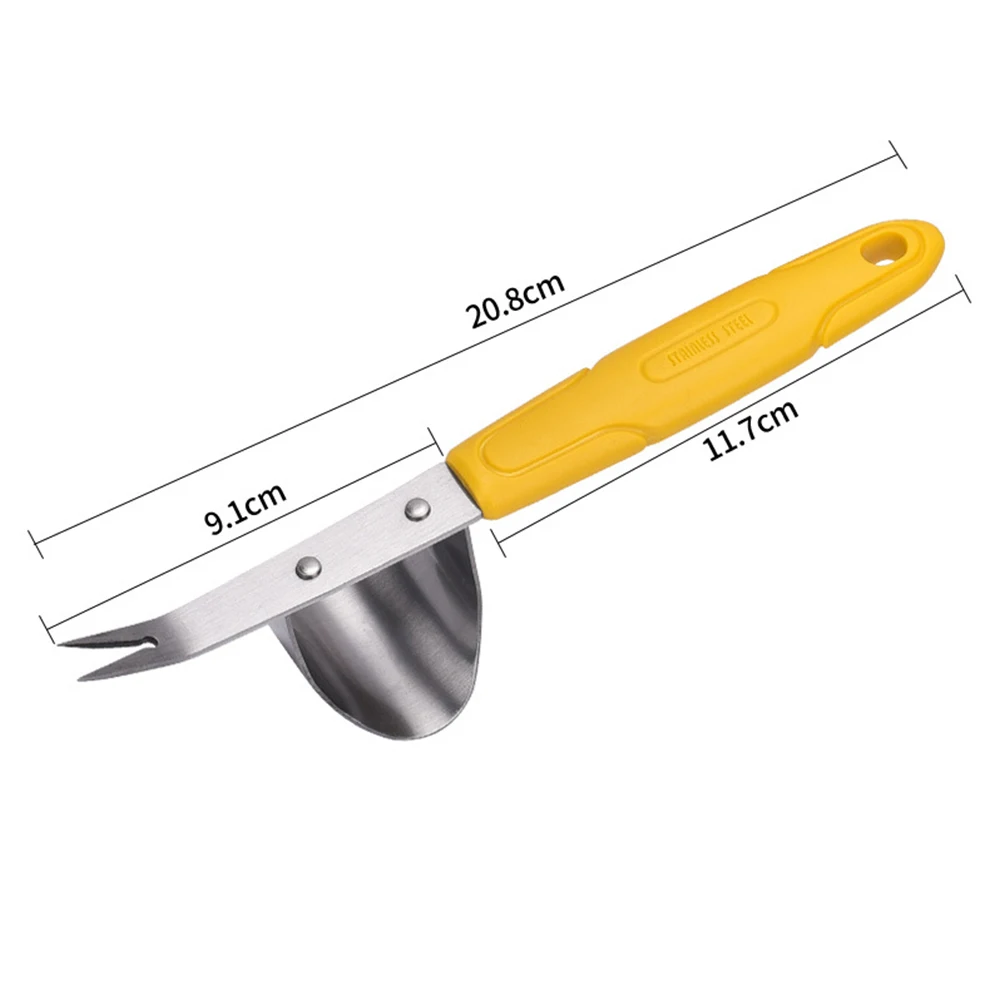 

1PC Manual Weeding Tool Garden Hand Weeder With Wood Handle Hand Weeding Tool Manual Farmland Digging Lawn Garden Tool