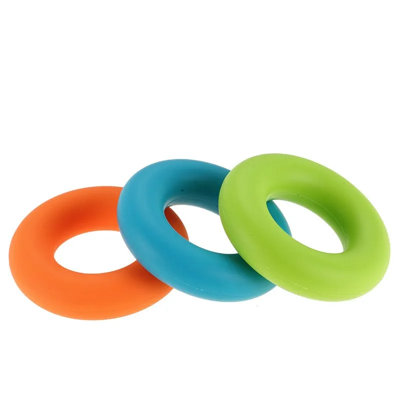 

Silica Gel Hand Grip Ring Men Women Gym Fitness Finger Heavy Exerciser Ball Strength Muscle Recovery Gripper Trainer