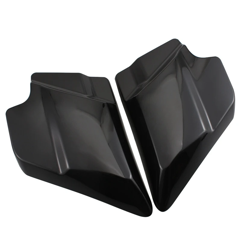 

Motorcycle ABS Black Left Right Side Cover Panels for Touring Road Street Electra Glide Road King FLT FLH