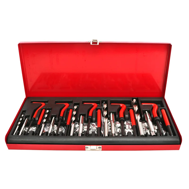 

Helical thread repair kit, twist bits, M5, M6, Metric8, Metric10, M12, 131pcs.