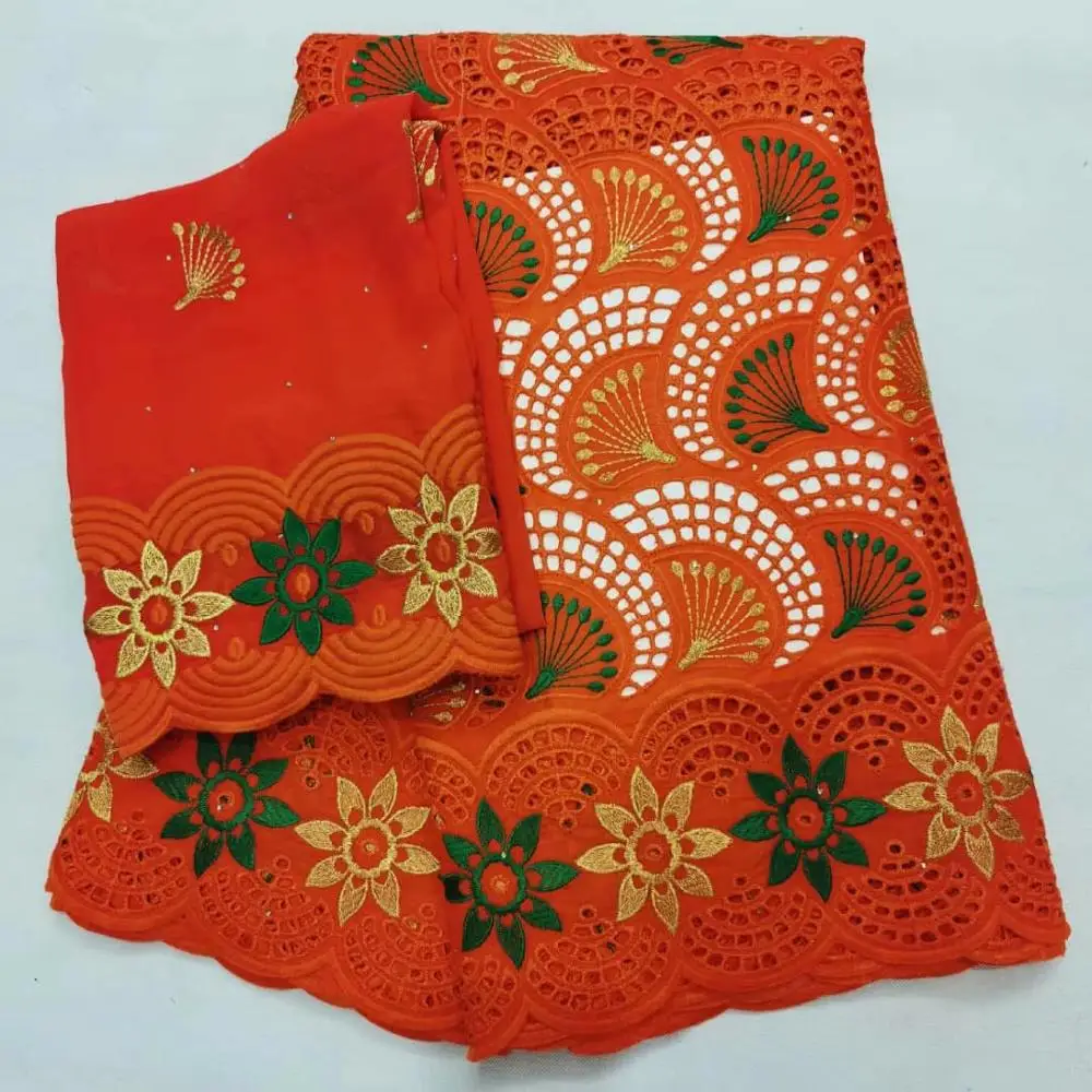 

5+2yards latest swiss lace fabric african lace fabric swiss voile lace in switzerland nigerian lace fabric for dress A32AP041