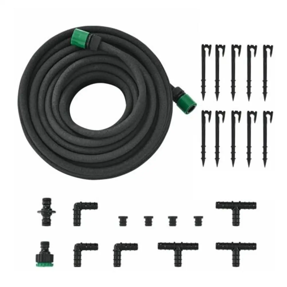 

15M Garden Hose Garden Water-saving Drip Pipe PVC Hose Irrigation System Watering Systems For Greenhouses
