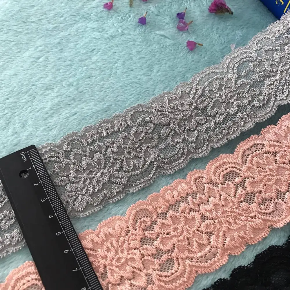Модель № C1284-1 высококачественное кружево colorfu декоративное для нижнего белья