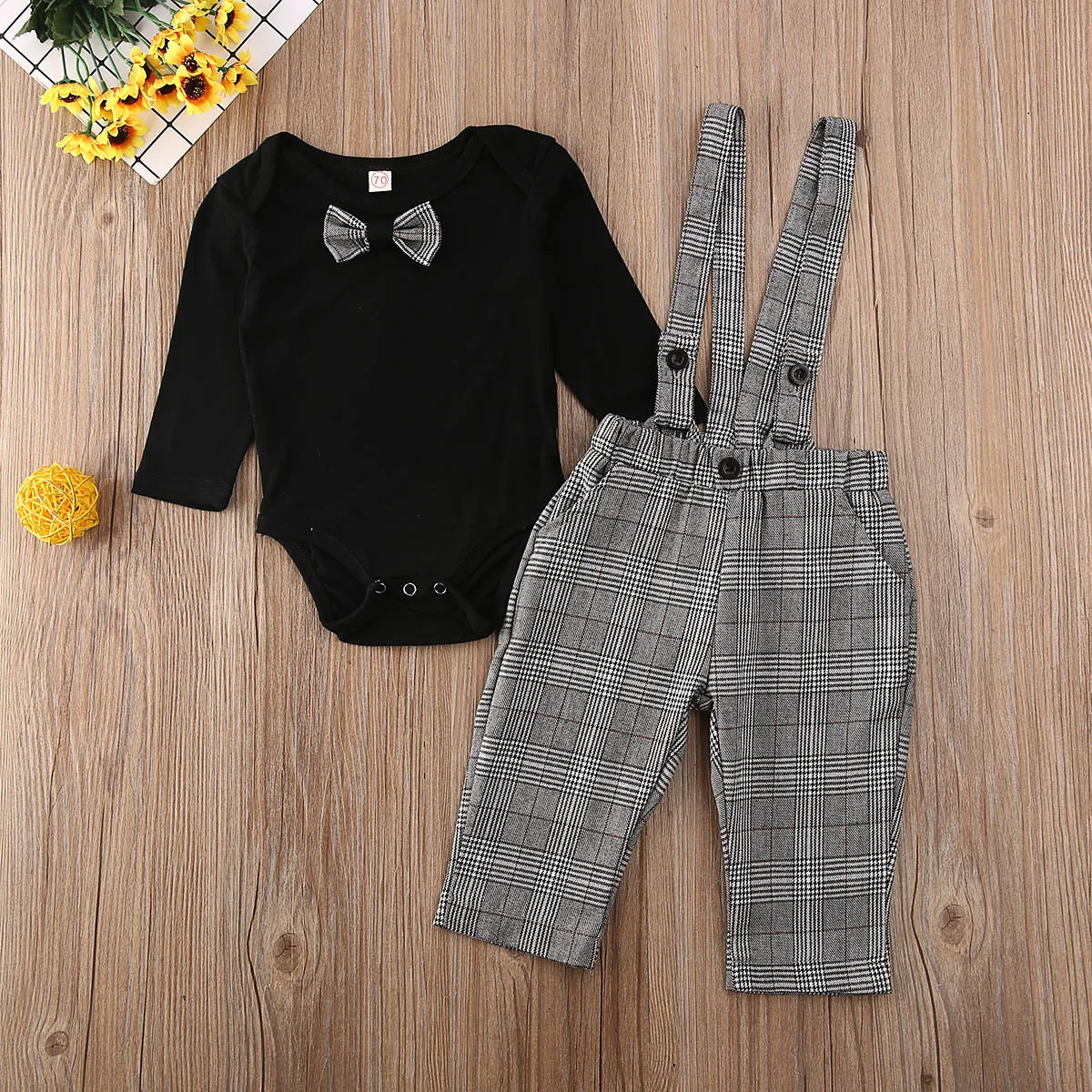 2020 New Brother Sister Clothes Set Boys Romper Suspenders Pants Kid Baby Girls Tops T-shirt Skirt Match Outfit | Мать и ребенок