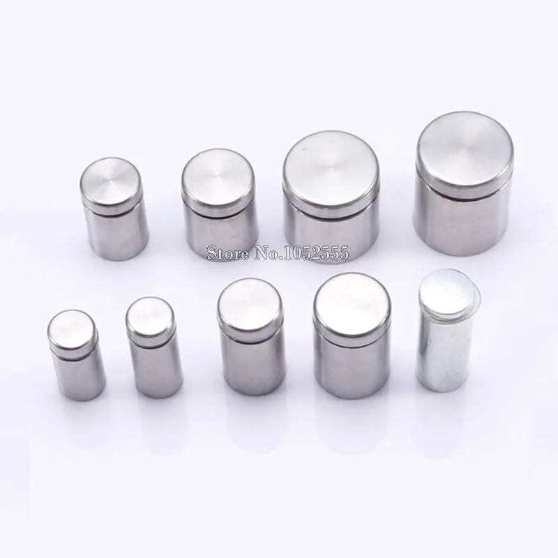 DHL доставка 200 шт. Нержавеющая сталь полые Реклама гвозди болты и гайки комплект