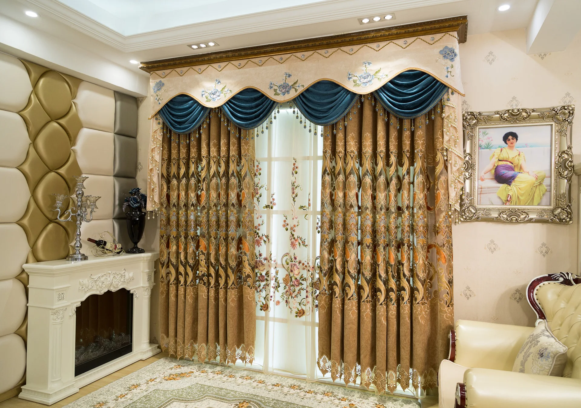 Лотос рис винного цвета высокой точности вышивка синель шторы для гостиной