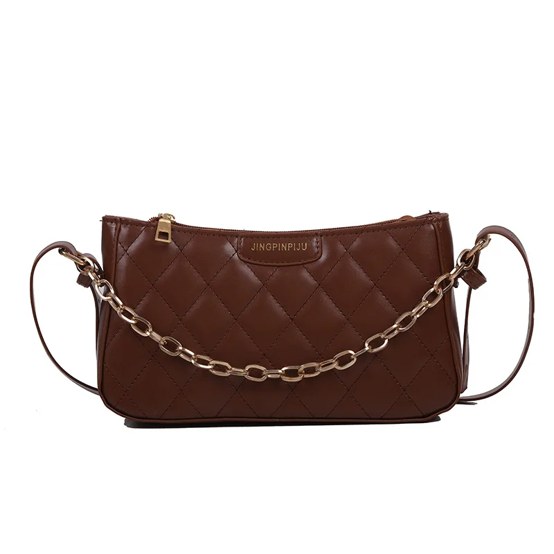 

Small bag women 2020 new fashion all-match underarm bag summer western style baguette women messenger bags