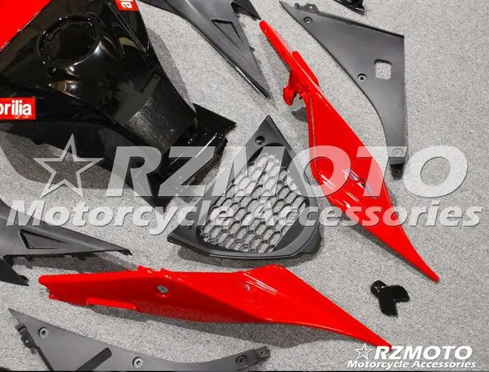 Полный набор обтекателей для Aprilia RS4 50 125 2012-2013- ABS пластик мотоцикл Обтекатели наборы красный черный