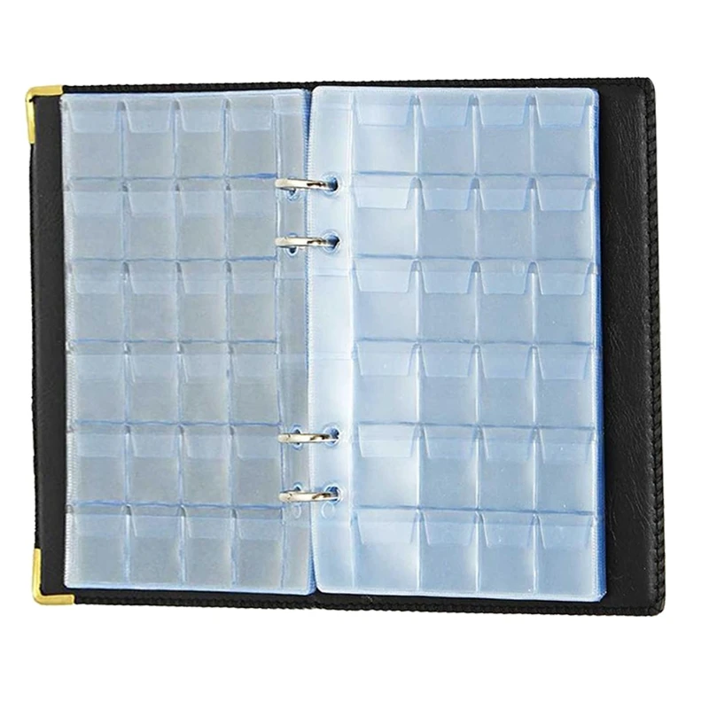 

Coin Collection Album Book Coins Holder Case Travel Folder Book w/ 480 Pockets for Collectors Convenient & Lightweight