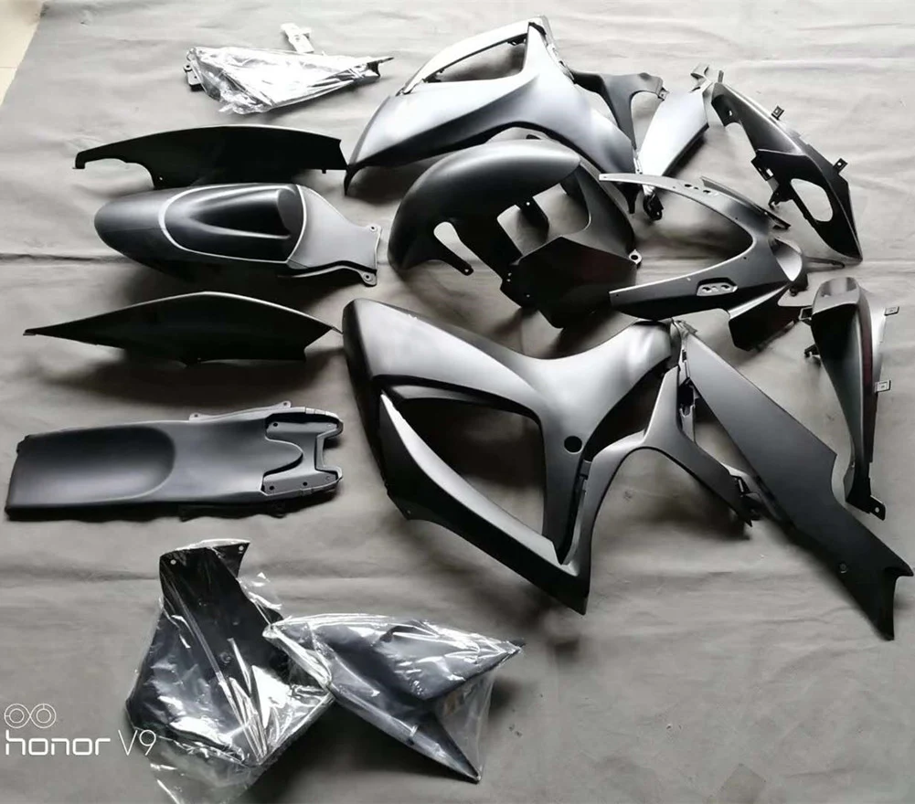 GSXR600 GSXR750 06 07 обтекатель корпус Рабочая рамка Крышка бака боковая панель крыло для