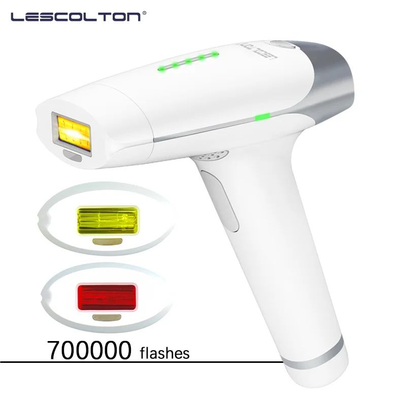 

Лазерный эпилятор Lescolton T009, 400000 вспышек, оригинальное устройство, Перманентный прибор для удаления волос, устройство для безболезненной деп...