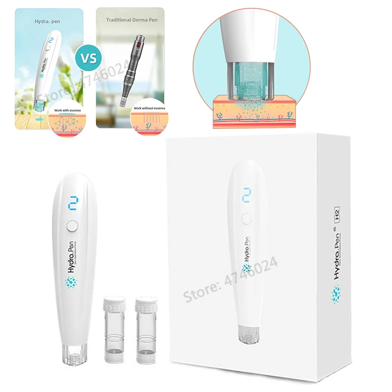 Новая электрическая ручка для домашнего использования H2 Derma Microneedling Pen Meso