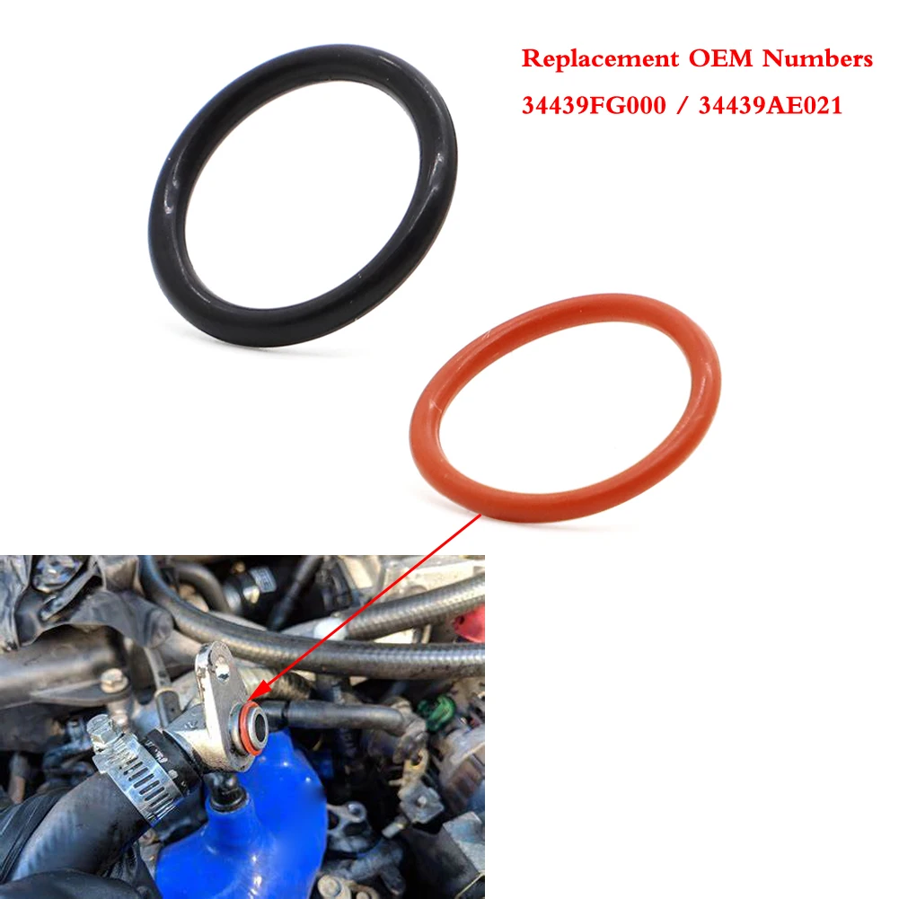 

Power Steering Pump Rubber Inlet & Outlet O-Ring Seals for P/S Hi Pressure Hose Impreza WRX STI Forester XT Turbo Legacy Outback