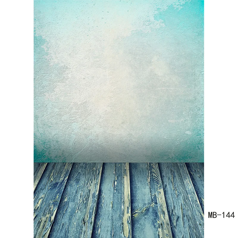 

SHENGYONGBAO Vintage Gradient Photography Backdrops Props Brick Wall Wooden Floor Baby Portrait Photo Backgrounds 210125MB-31