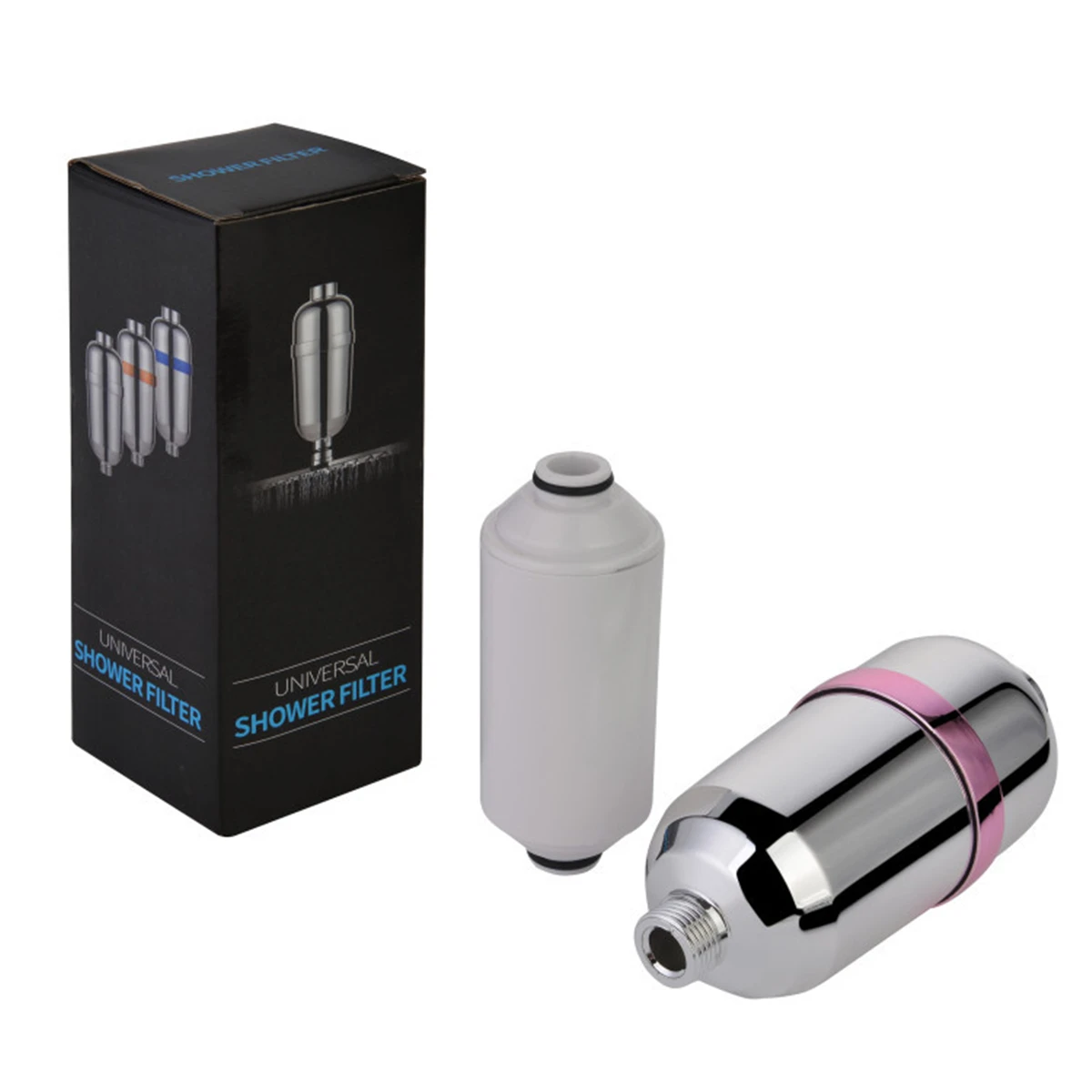 15 Bathroom Shower Filter Bathing Water Filter Purifier Water Treatment Health Softener Chlorine Removal Water Purifier