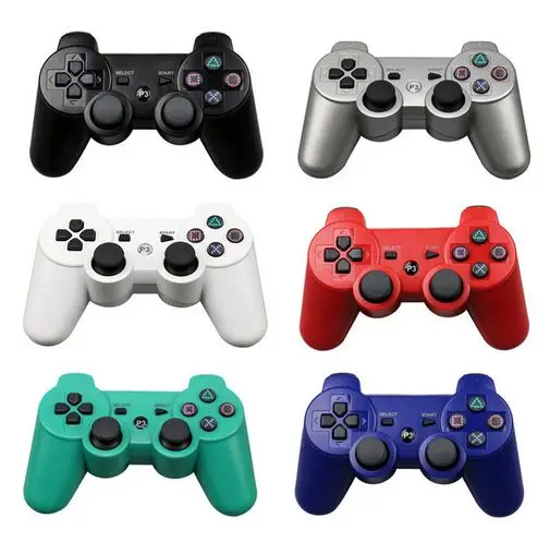 Для PS3 Беспроводной Bluetooth игровой Управление 2 4 ГГц 7 цветов для SIXAXIS Playstation 3
