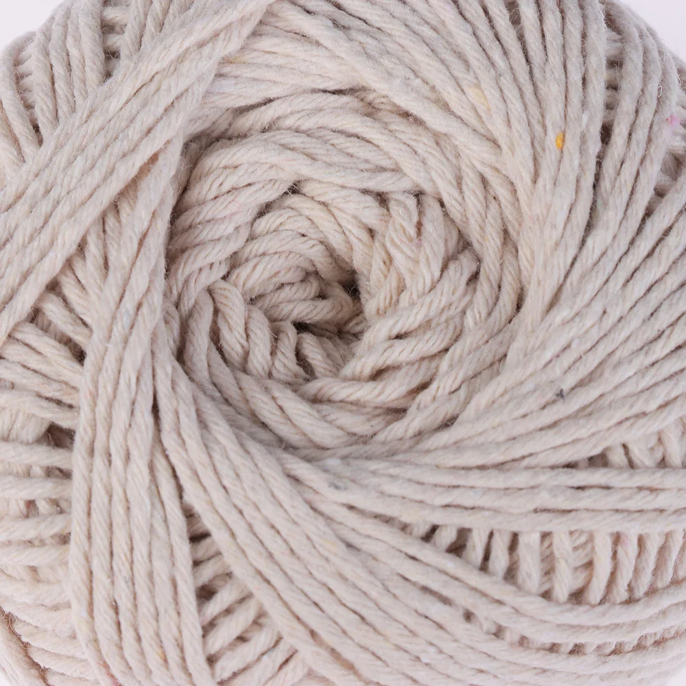 100% Natural Beige Cotton Twisted Cord Crafts Macrame Artisan String Handmade Christmas Gift Packing DIY Home Decor | Дом и сад