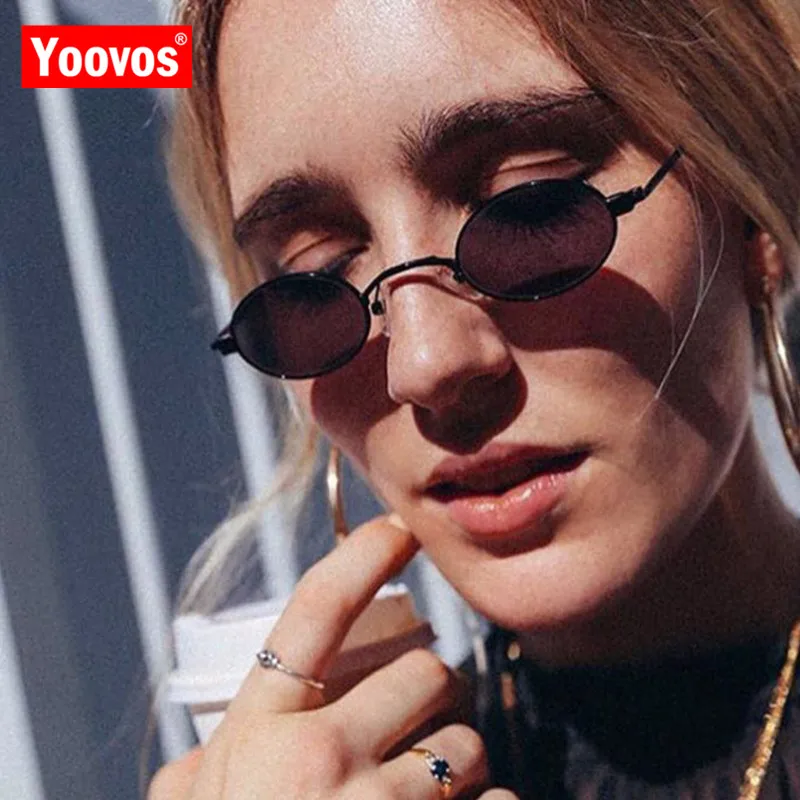 Солнцезащитные очки Yoovos в маленькой оправе для мужчин и женщин 2021 роскошные