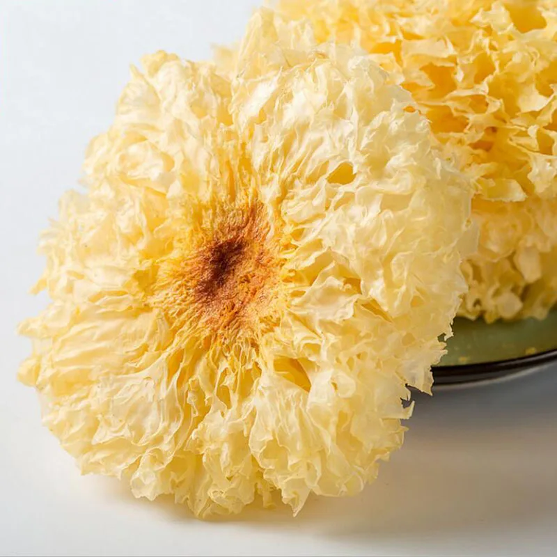 Gutian подлинные свежие сухие товары tremella без серы снег уши клейкий белый гриб