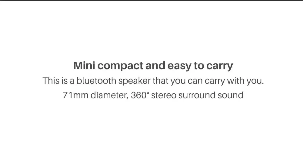 Портативный беспроводной Bluetooth динамик Встроенный микрофон Поддержка AUX TF карта 360 градусов стерео мини-динамик s для телефона Xiaomi huawei