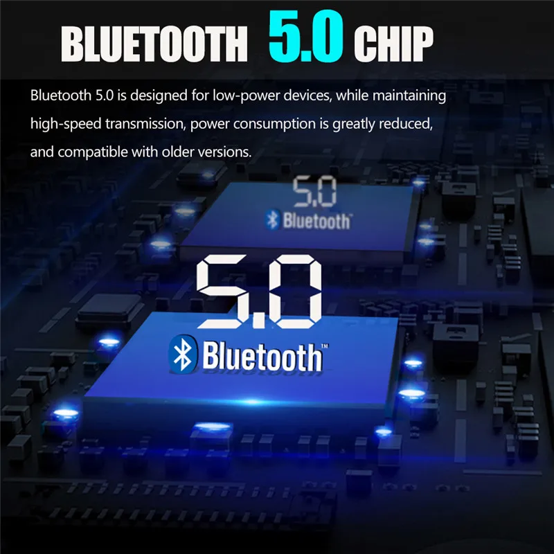Двойной USB Автомобильное зарядное устройство для телефона Bluetooth 5,0 fm-передатчик громкой связи fm-модулятор 3.1A быстрое зарядное устройство автомобильные аксессуары mp3-плеер
