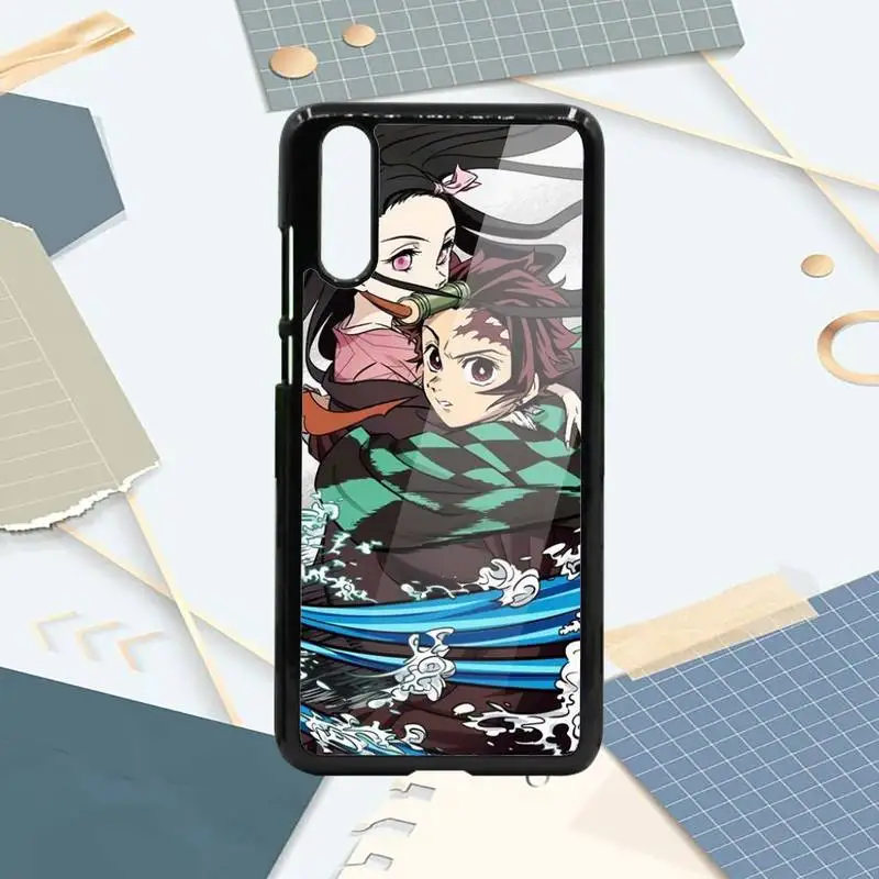 

Anime Demon Slayer Kimetsu No Yaiba Phone Case PC For Samsung galaxy S note 8 9 20 10 e lite2019 plus pro ultra