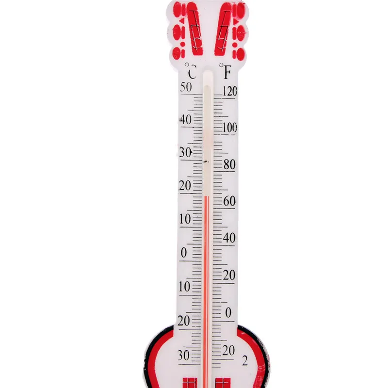 1 шт. Забавный цифровой настенный термометр в форме скрипки наружный датчик