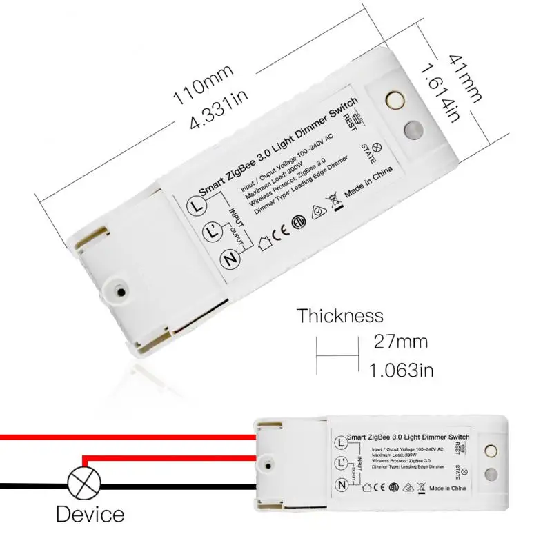 

Smart ZigBee 3,0, Echo Plus Alexa