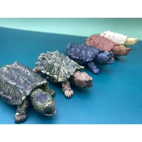 bandai genuine turtle series gashapon toys snapping turtle action figure simulation model desktop ornament toys children gifts