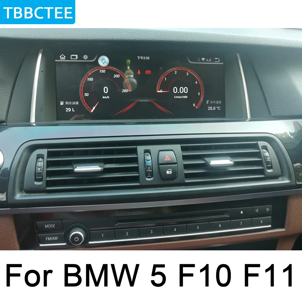 Для BMW 5 серии F10 F11 2013 ~ 2017 NBT Android автомобильный мультимедийный плеер WiFi gps Navi карта
