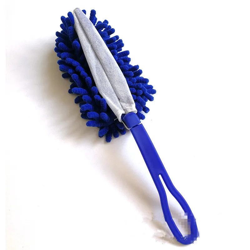 Сгибаемая щетка из микрофибры и синели для удаления пыли очистки автомобильного