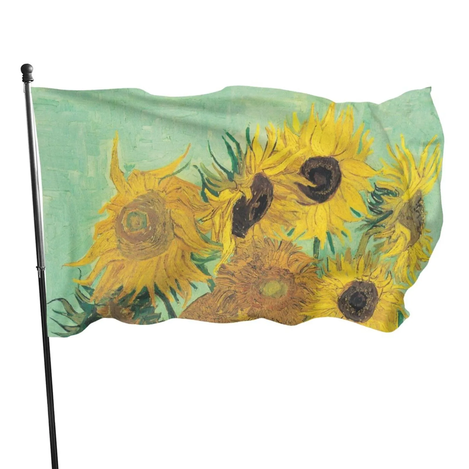 

2021 Hot Sale World Famous Painting Flag Banner Home Decoration 2021