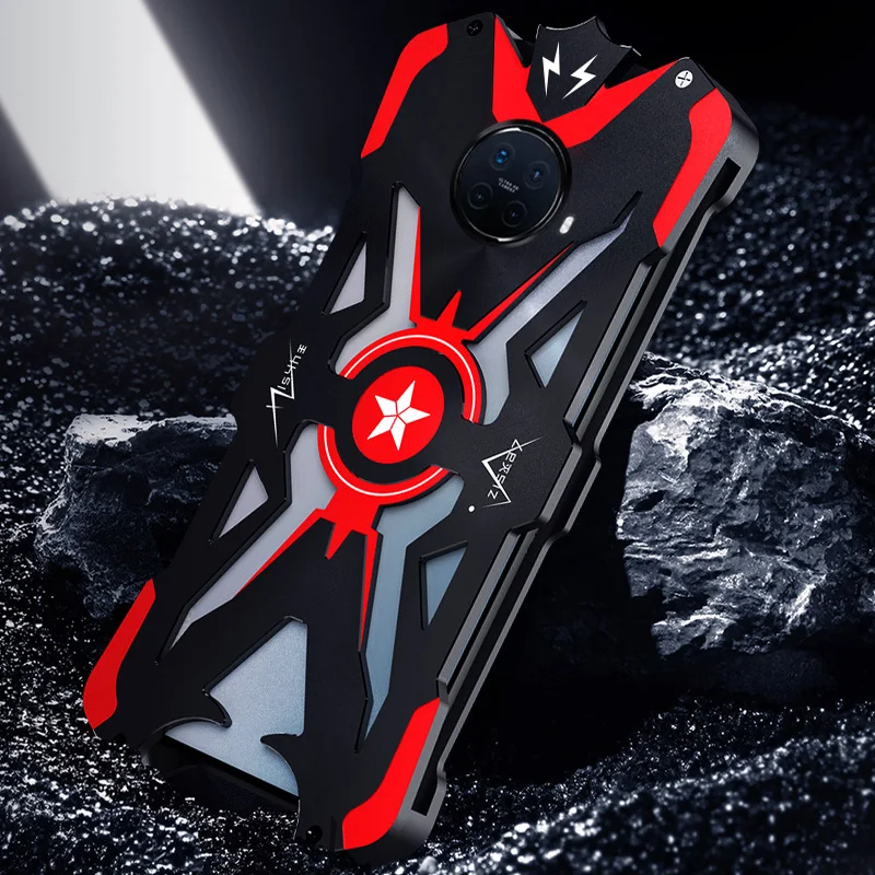 shockproof metal armor reno ace2 case for oppo realme x2 pro case aluminum reno ace cover coque for oppo realme x2 pro funda ace free global shipping